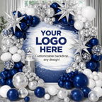 Elegant Blue & Silver Series