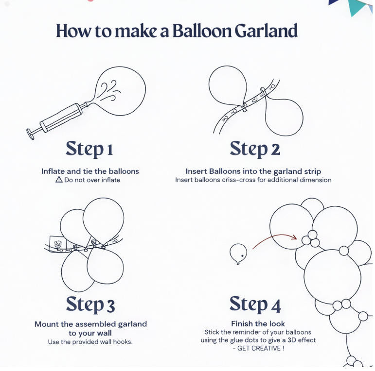 Baseball Theme Balloon Set – Red, Blue & White